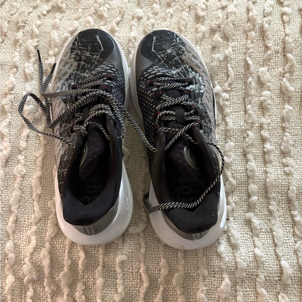 Under Armour Black and Gray Sneakers